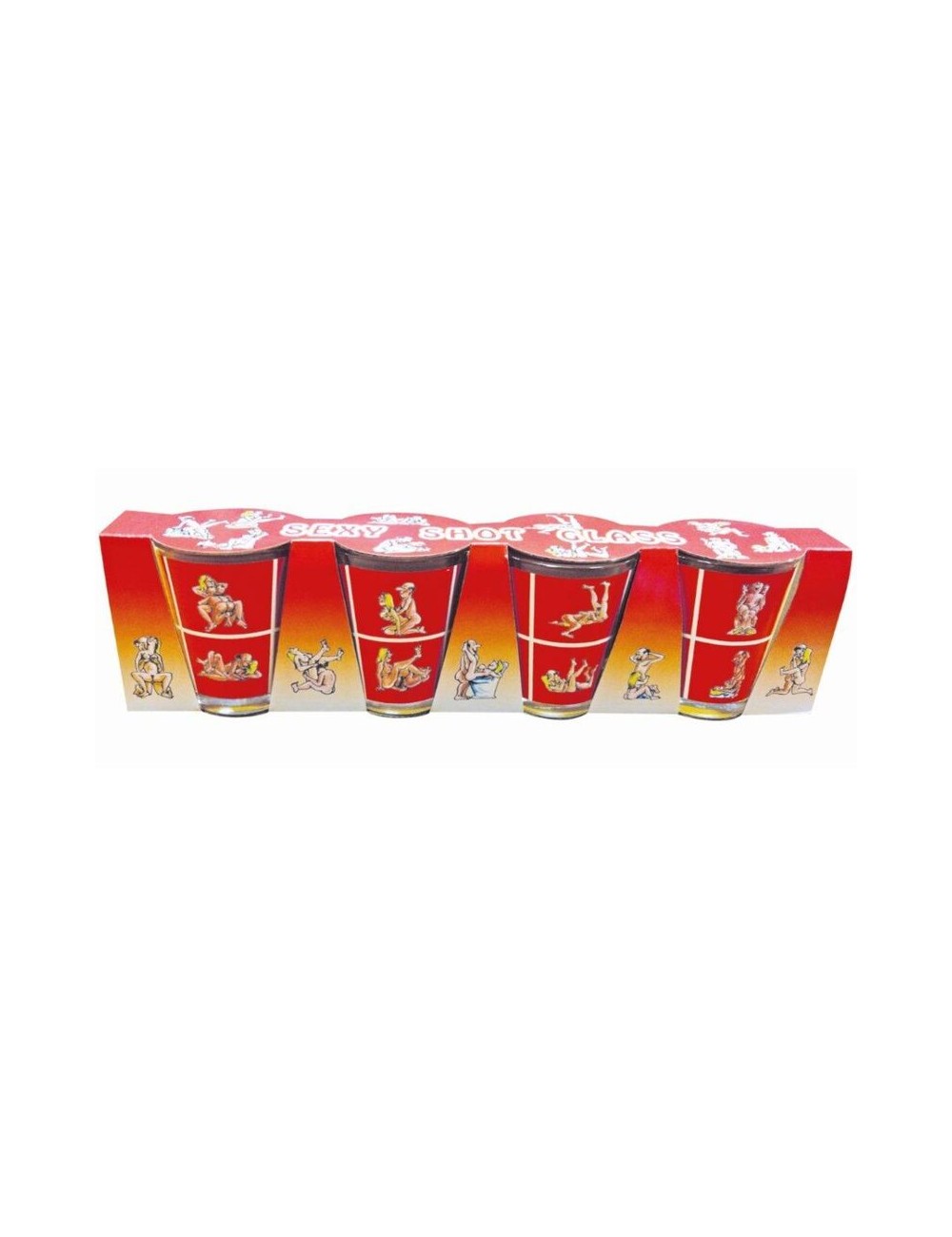 DIABLO PICANTE - 4 CHUPITOS DE CRISTAL KAMASUTRA DIABLO PICANTE - 4 CHUPITOS DE CRISTAL KAMASUTRA