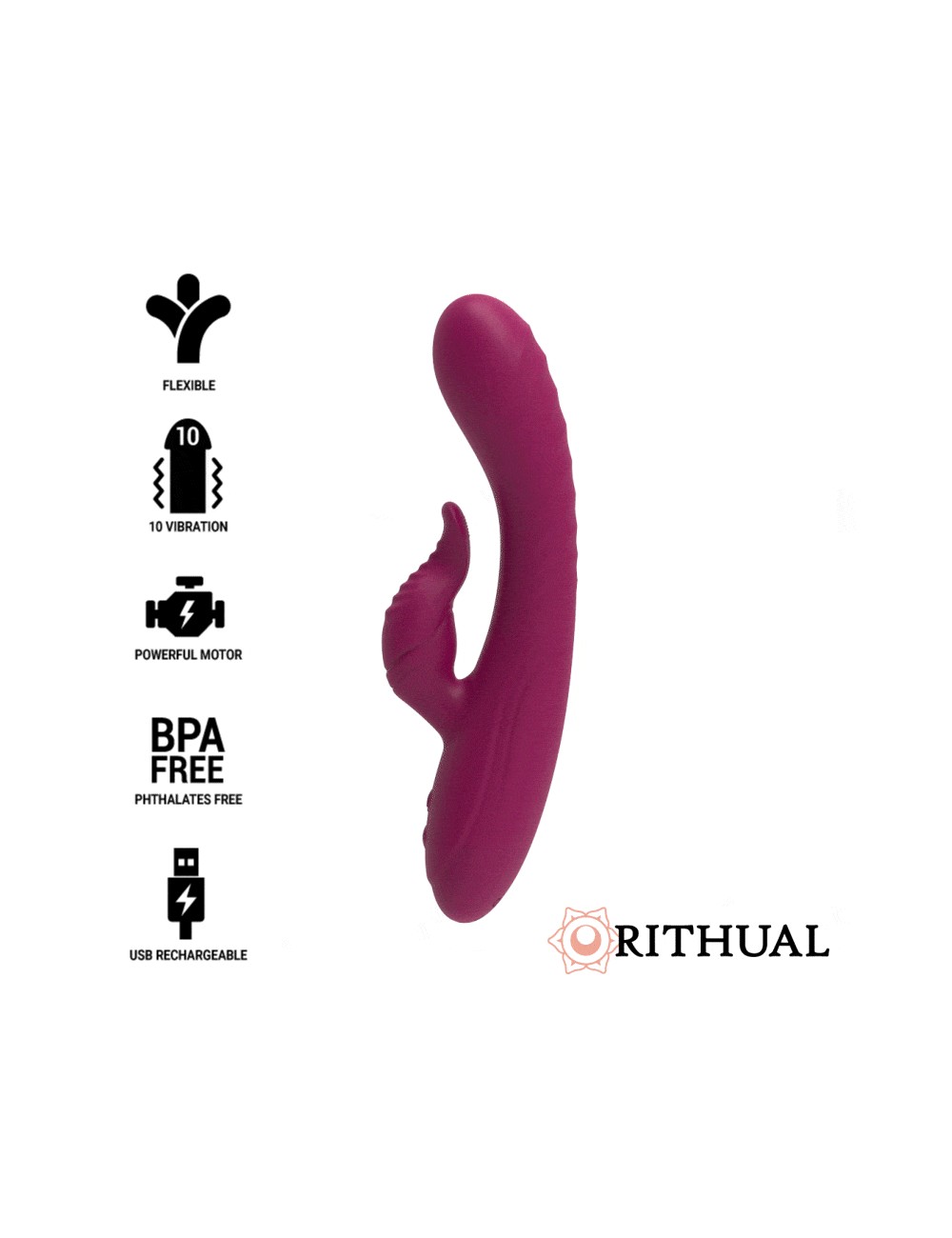 RITHUAL - E ANUSARA DOPPIO MOTORE RICARICABILE 2.0 ORCHIDEA