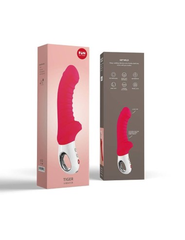 FUN FACTORY - VIBRATORE TIGER G5 INDIA ROSSO