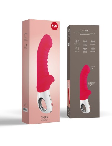 FUN FACTORY - VIBRATORE TIGER G5 INDIA ROSSO