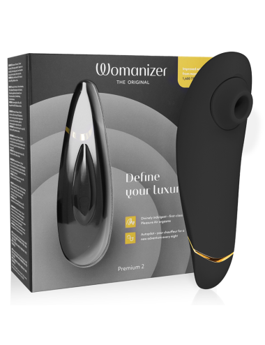 WOMANIZER - PREMIUM 2 STIMOLATORE CLITORALE NERO