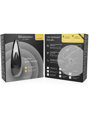 WOMANIZER - PREMIUM 2 STIMOLATORE CLITORALE NERO