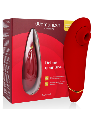 WOMANIZER - PREMIUM 2 STIMOLATORE CLITORALE BORDEAUX