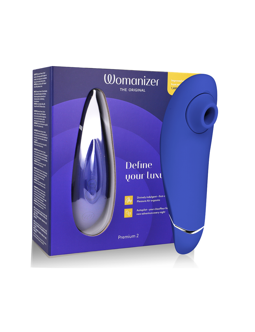 WOMANIZER - PREMIUM 2 STIMOLATORE DEL CLITORIDE MIRTILLO