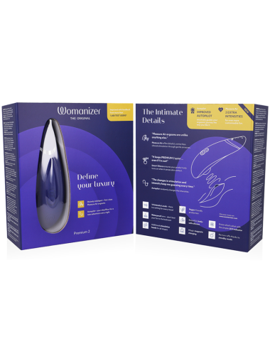 WOMANIZER - PREMIUM 2 STIMOLATORE DEL CLITORIDE MIRTILLO