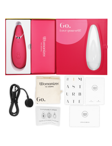 WOMANIZER - PREMIUM 2 STIMOLATORE CLITORALE LAMPONE