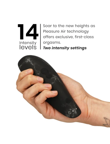 WOMANIZER - MARILYN MONROE CLASSIC 2 STIMOLATORE DEL CLITORIDE MARMO NERO