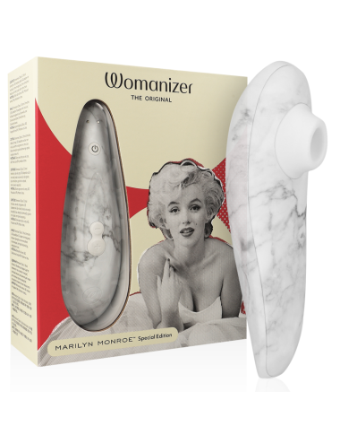 WOMANIZER - MARILYN MONROE CLASSIC 2 STIMOLATORE DEL CLITORIDE MARMO BIANCO