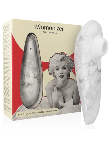 WOMANIZER - MARILYN MONROE CLASSIC 2 STIMOLATORE DEL CLITORIDE MARMO BIANCO