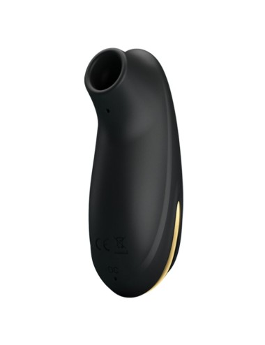 PRETTY LOVE - MASSAGGIATORE AD ASPIRAZIONE DI LUSSO RICARICABILE NERO