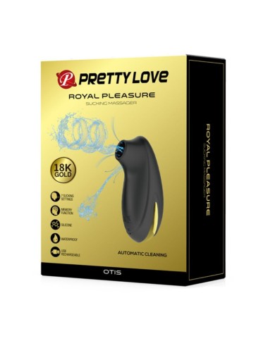 PRETTY LOVE - MASSAGGIATORE AD ASPIRAZIONE DI LUSSO RICARICABILE NERO