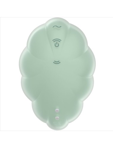 SATISFYER - VIBRATORE CLOUD DANCER GREEN AIR PULSE
