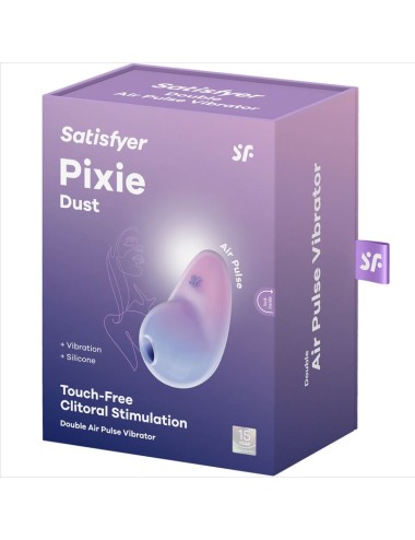 SATISFYER - STIMOLATORE PIXIE DUST LILAC AIR PLUSE