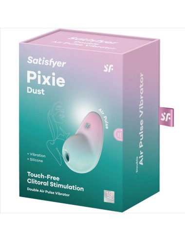 SATISFYER - STIMOLATORE PIXIE DUST BLUE AIR PLUSE