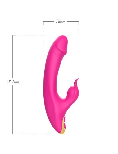 ARMONY - AMANTE CHE LECCA IL CLITORITE VIBRANTE E IL PUNTO G FUCSIA