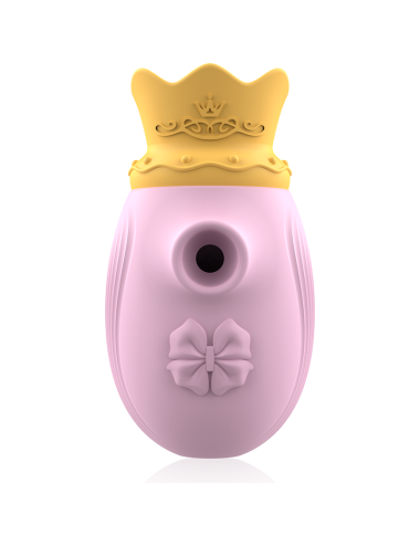 INTENSE - STIMOLATORE DEL CLIT 10 FREQUENZE DI LECCATA E ASPIRAZIONE - ROSA