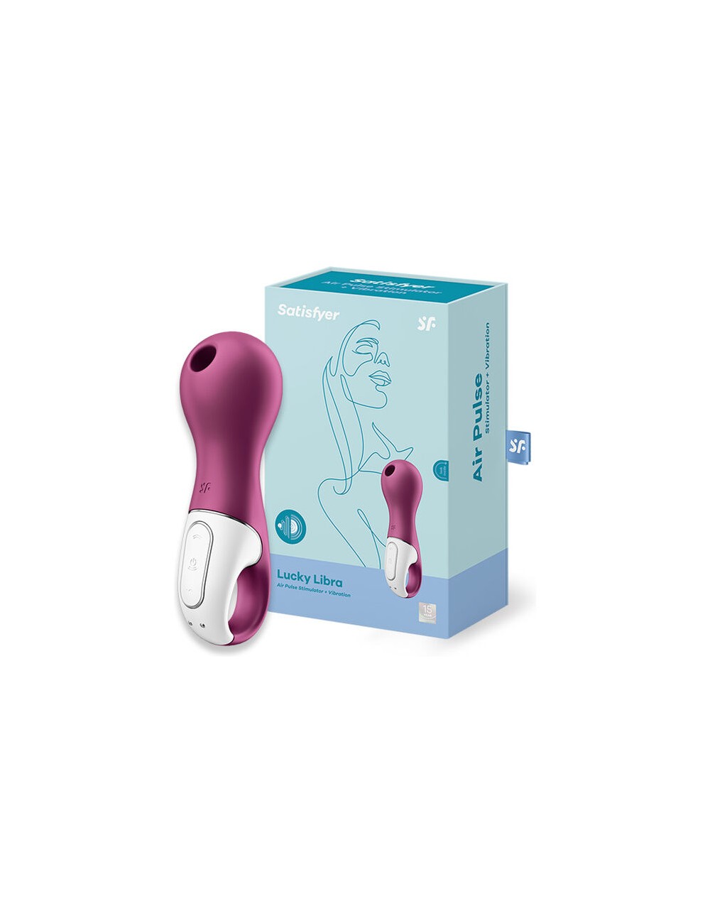 SATISFYER - STIMOLATORE E VIBRATORE LUCKY LIBRA