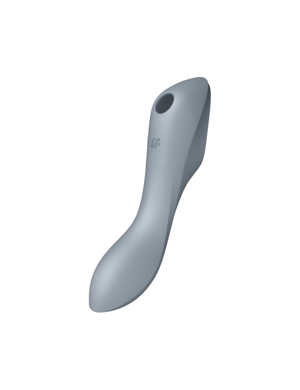 SATISFYER - VIBRATORE CURVY TRINITY 3 AIR PULSE GRIGIO SATISFYER - VIBRATORE CURVY TRINITY 3 AIR PULSE GRIGIO