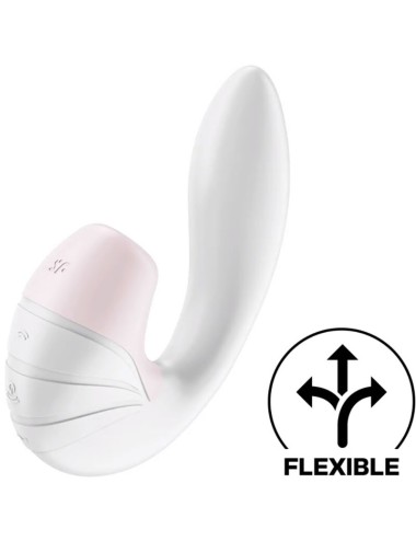 SATISFYER - STIMOLATOR E VIBRAZIONE SUPERNOVA BIANCO