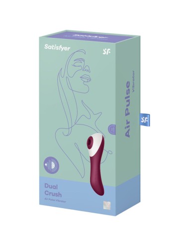 SATISFYER - VIBRATORE DUAL CRUSH AIR PULSE
