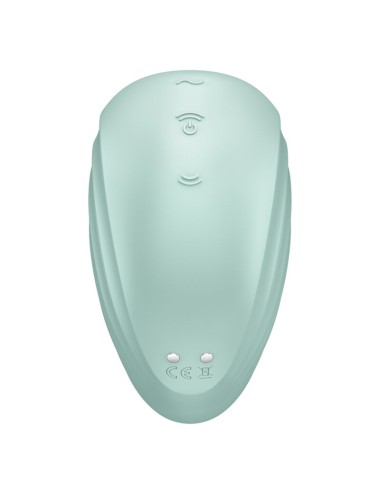 SATISFYER - PEARL DIVER STIMULATOR UND VIBRATOR GRÜN