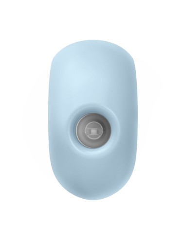 SATISFYER - STIMOLATORE E VIBRATORE A IMPULSI D'ARIA SUGAR RUSH BLU