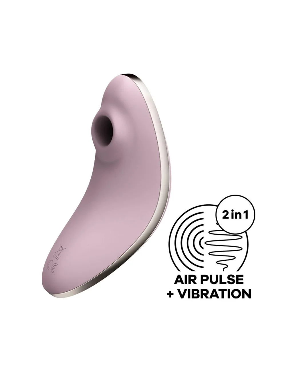 SATISFYER - VULVA LOVER 1 STIMOLATORE E VIBRATORE A IMPULSI D'ARIA VIOLA SATISFYER - VULVA LOVER 1 STIMOLATORE E VIBRATORE A IMPULSI D'ARIA VIOLA