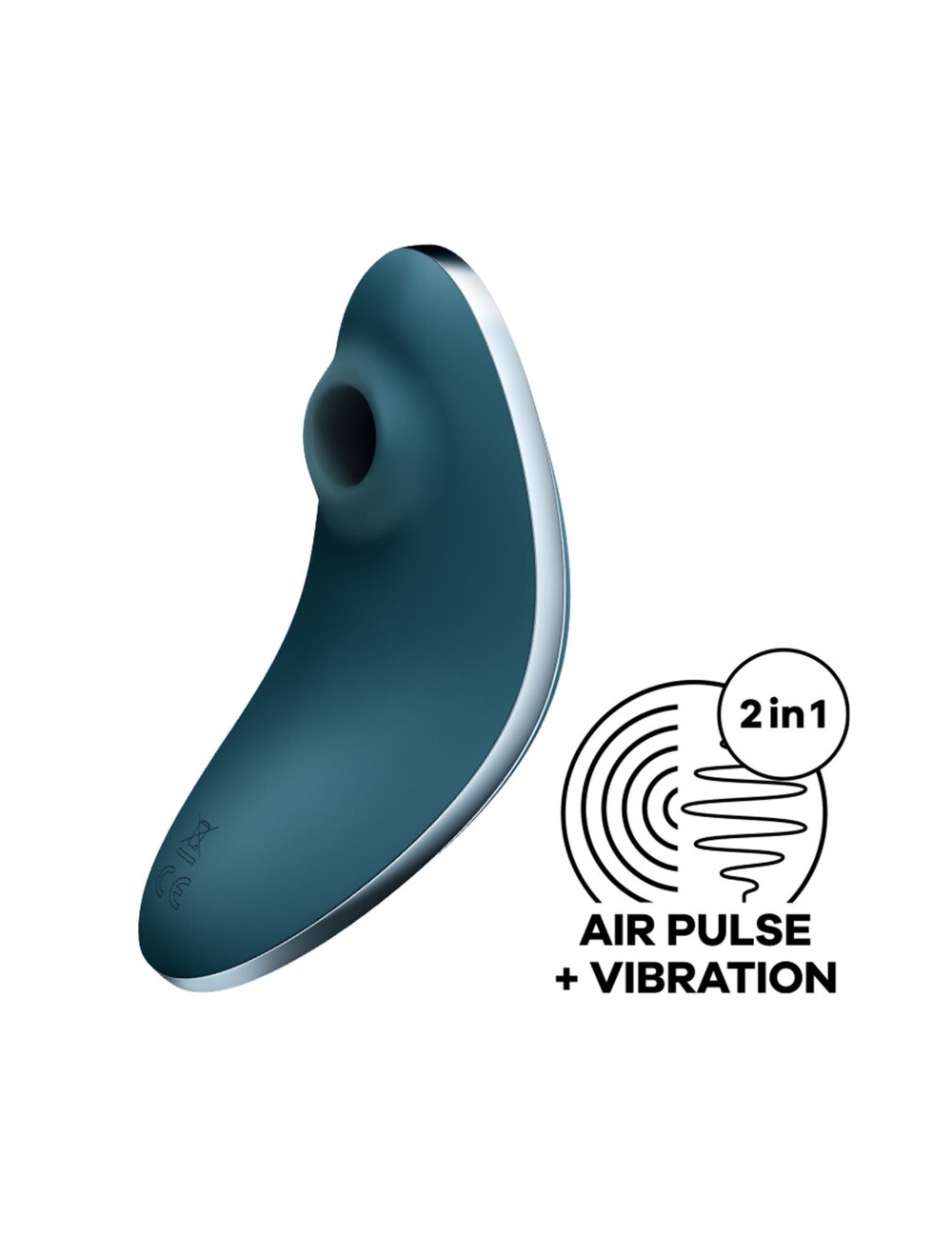 SATISFYER - VULVA LOVER 1 STIMOLATORE E VIBRATORE A IMPULSI D'ARIA BLU SATISFYER - VULVA LOVER 1 STIMOLATORE E VIBRATORE A IMPULSI D'ARIA BLU