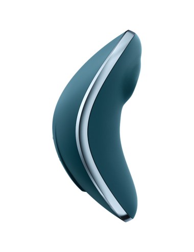SATISFYER - VULVA LOVER 1 STIMOLATORE E VIBRATORE A IMPULSI D'ARIA BLU