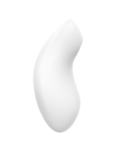 SATISFYER - STIMOLATORE E VIBRATORE A IMPULSI D'ARIA VULVA LOVER 2 BIANCO