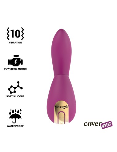 COVERME - ASPIRAZIONE CLITORALE E POTENTE VIBRATORE G-SPOT RUSH