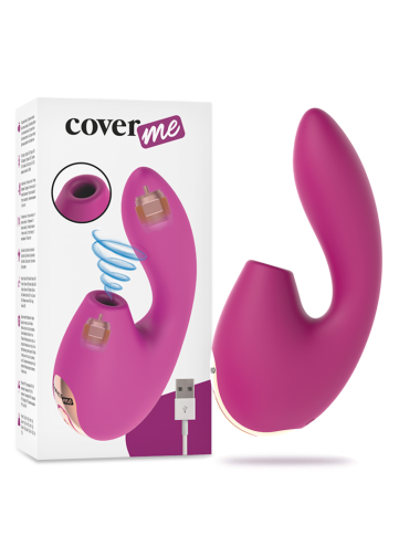 COVERME - ASPIRAZIONE CLITORALE E POTENTE VIBRATORE G-SPOT RUSH