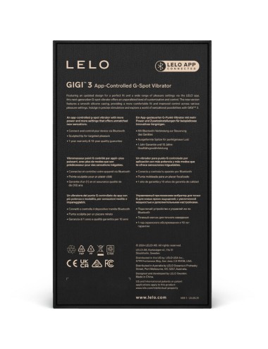 LELO - GIGI™ 3 VIBRATORE G-SPOT VIOLA