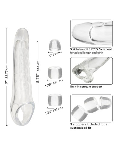 CALEXOTICS - MAXX ESTENSORE PER PENE REGOLABILE TRASPARENTE