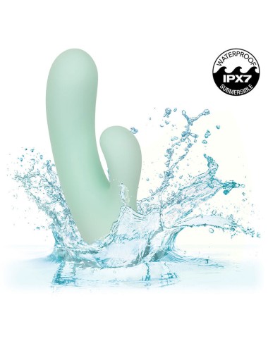 CALEXOTICS - PACIFICA FIJI VIBRATORE E STIMOLATORE PUNTO G 10 VIBRAZIONI AQUA