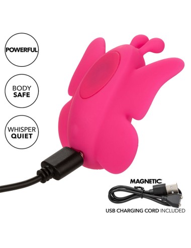 CALEXOTICS - NEON VIBES FLUTTER VIBE STIMOLATORE 10 VIBRAZIONI ROSA