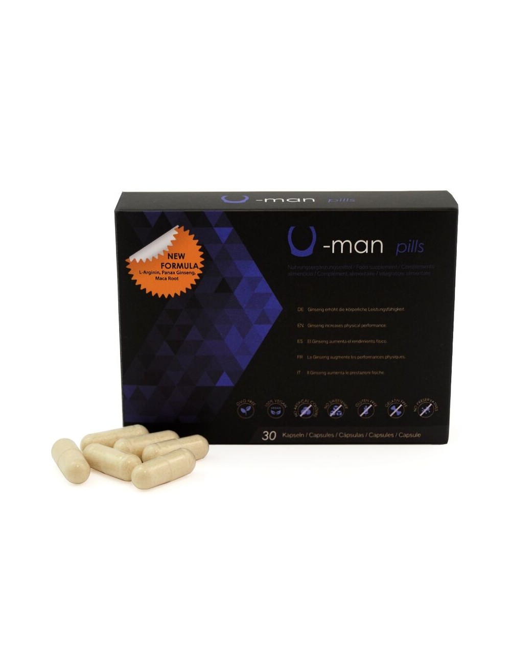500 COSMETICS - U-MAN AUMENTA LE DIMENSIONI DEL PENE E LA POTENZA SESSUALE - CAPSULE 500 COSMETICS - U-MAN AUMENTA LE DIMENSIONI DEL PENE E LA POTENZA SESSUALE - CAPSULE