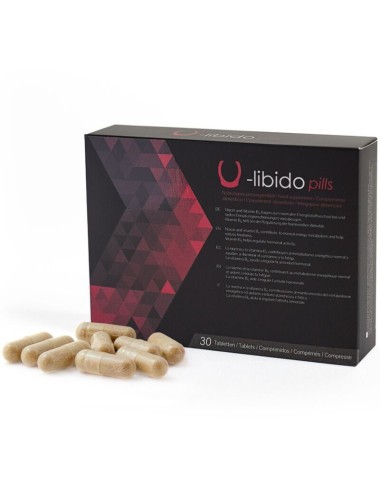 500 COSMETICS - U-LIBIDO AUMENTA LA LIBIDO FEMMINILE - 30 CAPSULE