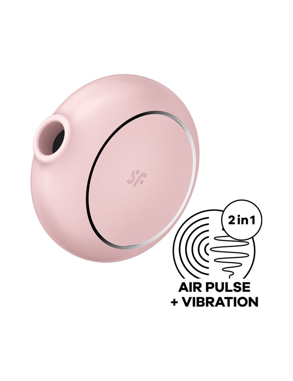 SATISFYER - STIMOLATORE E VIBRATORE A DOPPIO PRO TO GO 3 ROSA