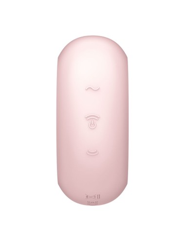 SATISFYER - STIMOLATORE E VIBRATORE A DOPPIO PRO TO GO 3 ROSA