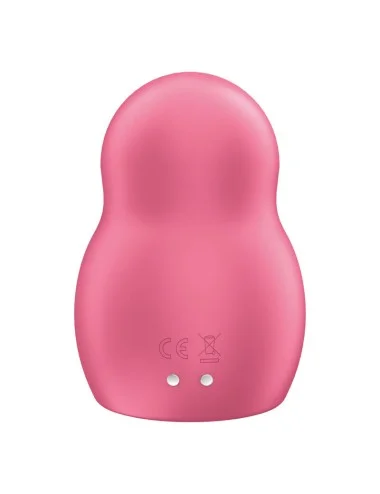SATISFYER - PRO TO GO 1 DOPPIO STIMOLATORE E VIBRATORE ROSSO