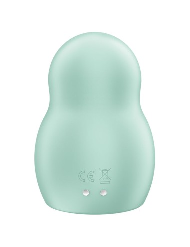 SATISFYER - PRO TO GO 1 DOPPIO STIMOLATORE E VIBRATORE VERDE