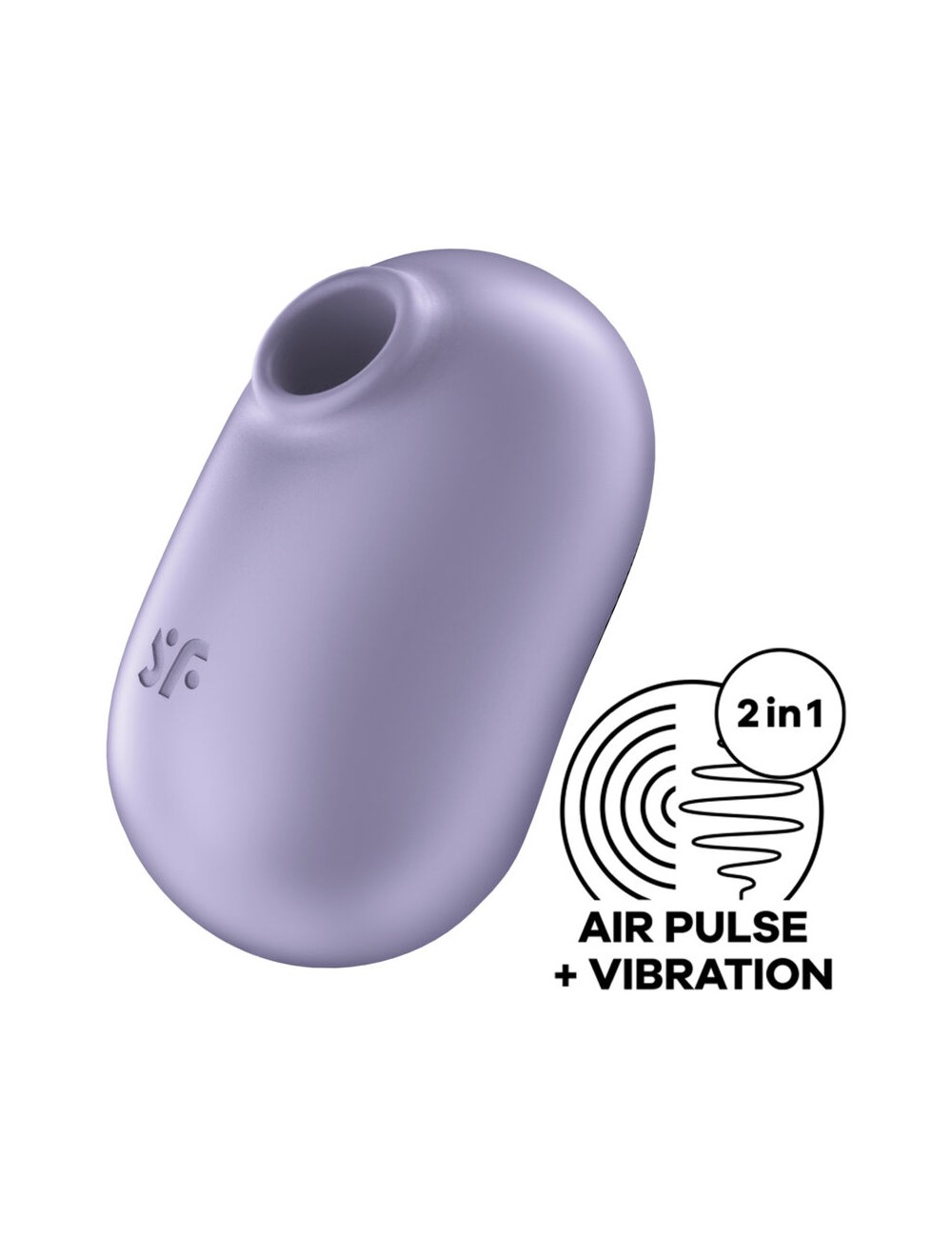 SATISFYER - PRO TO GO 2 DOPPIO STIMOLATORE E VIBRATORE VIOLA SATISFYER - PRO TO GO 2 DOPPIO STIMOLATORE E VIBRATORE VIOLA