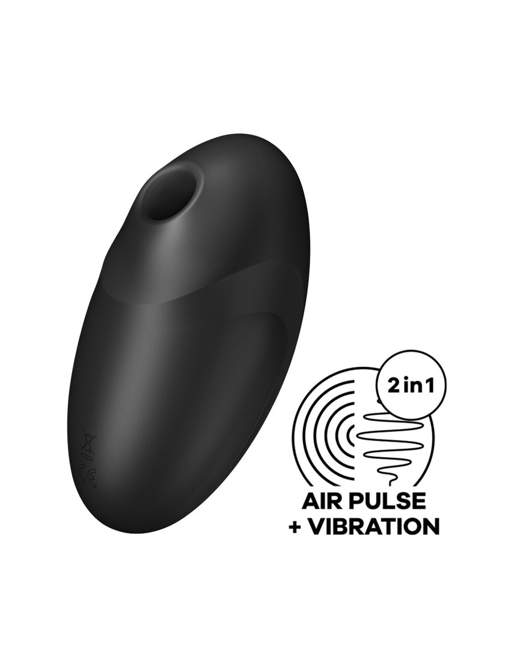 SATISFYER - STIMOLATORE E VIBRATORE VULVA LOVER 3 NERO SATISFYER - STIMOLATORE E VIBRATORE VULVA LOVER 3 NERO