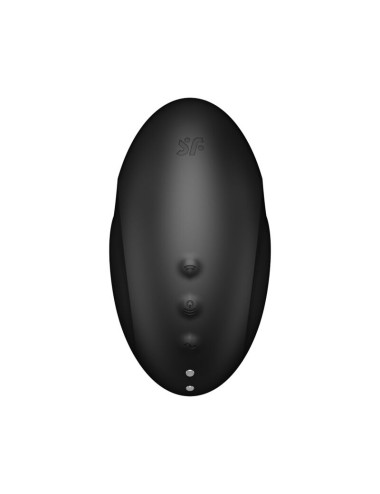 SATISFYER - STIMOLATORE E VIBRATORE VULVA LOVER 3 NERO