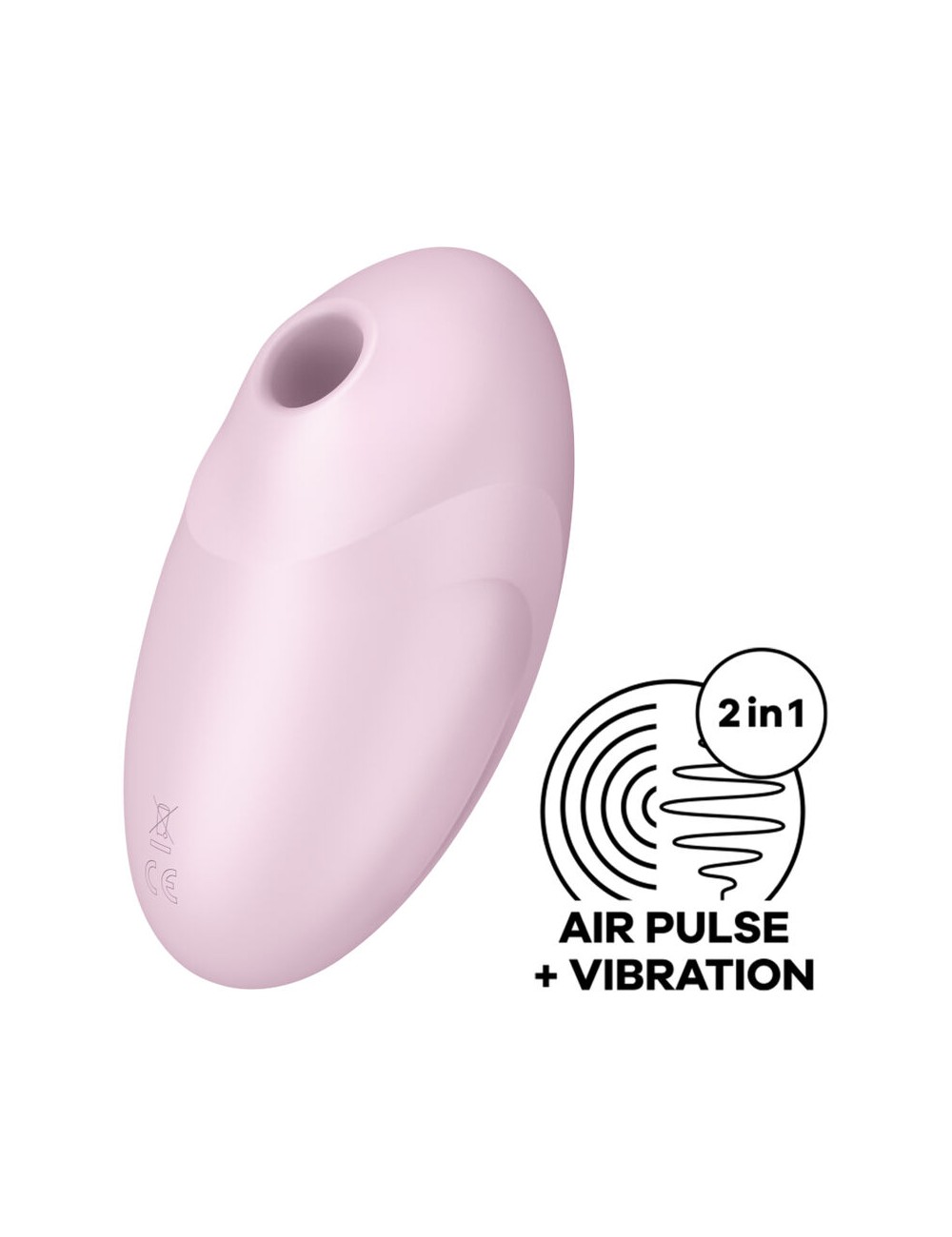 SATISFYER - STIMOLATORE E VIBRATORE VULVA LOVER 3 ROSA