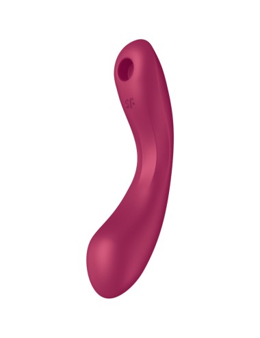 SATISFYER - CURVE TRINITY 1 AIR PULSE VIBRAZIONE ROSSO