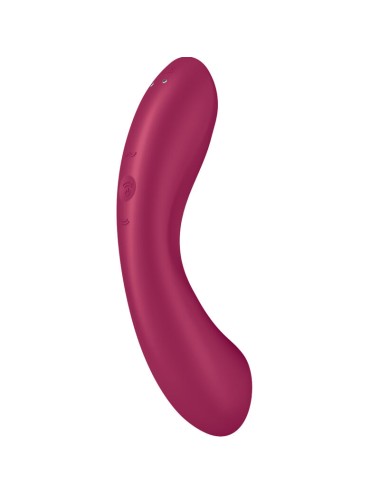 SATISFYER - CURVE TRINITY 1 AIR PULSE VIBRAZIONE ROSSO