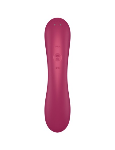 SATISFYER - CURVE TRINITY 1 AIR PULSE VIBRAZIONE ROSSO