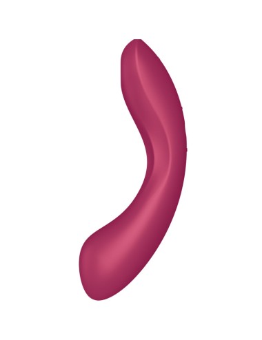 SATISFYER - CURVE TRINITY 1 AIR PULSE VIBRAZIONE ROSSO